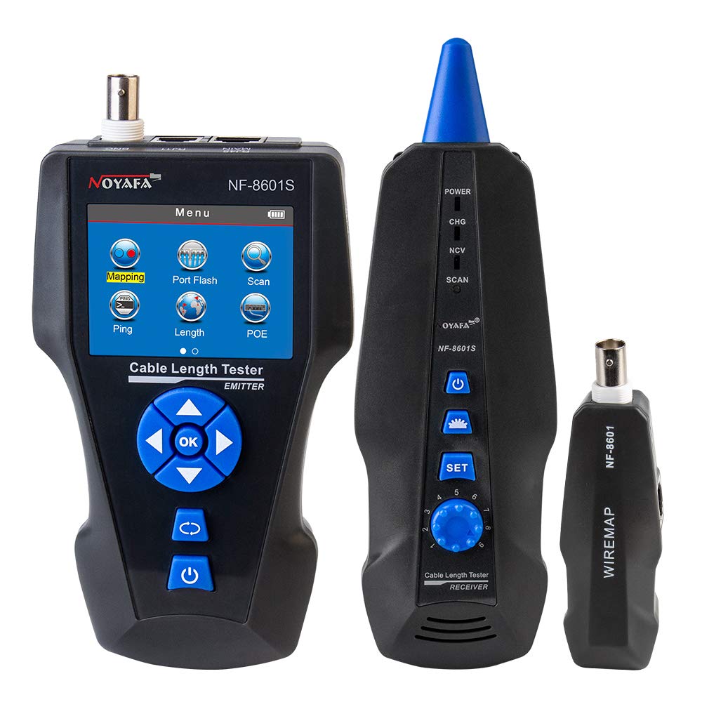 Network Cable Tester RJ45 RJ11 BNC Breakpoint Test k7p
