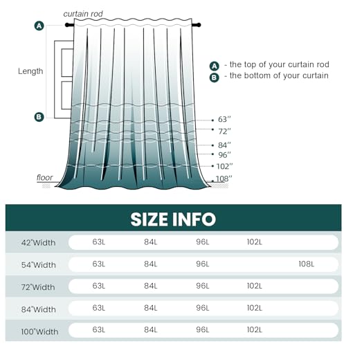 Blackout Velvet Curtains for Living Room Thermal Insulated 2 Panels 52x84 a7