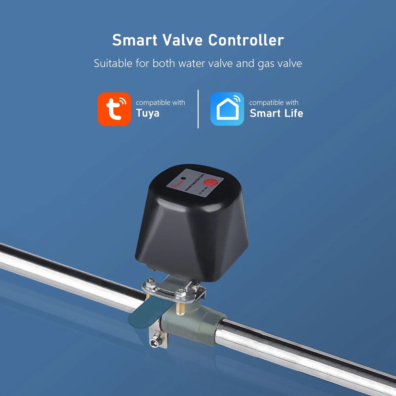 Smart Water Valve Controller with Wi-Fi Remote Access v7