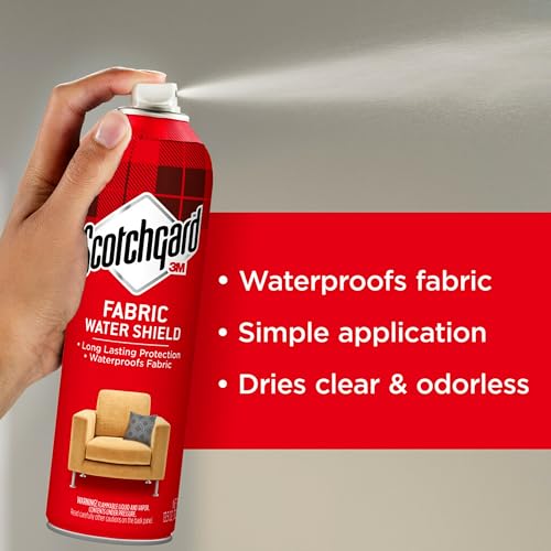 Fabric Water Shield 13.5 oz Repels Water for Furniture Shoes A7k