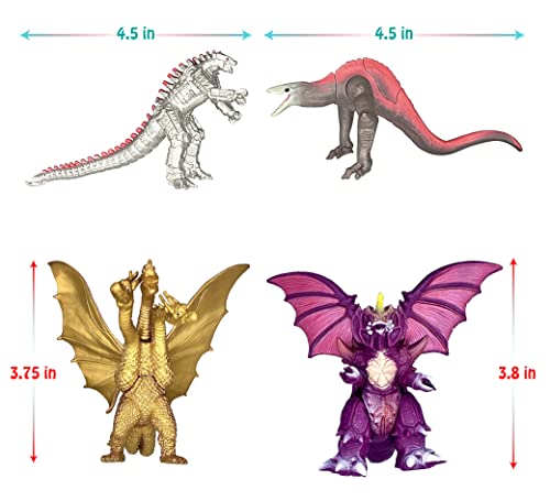 Action Figures Set of 8 Movable Joint Monster Toys k7