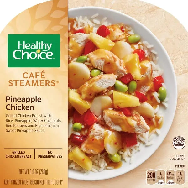 Meatball Marinara, Beef Teriyaki, Pineapple Chicken Variety Pack 9 Meals k7