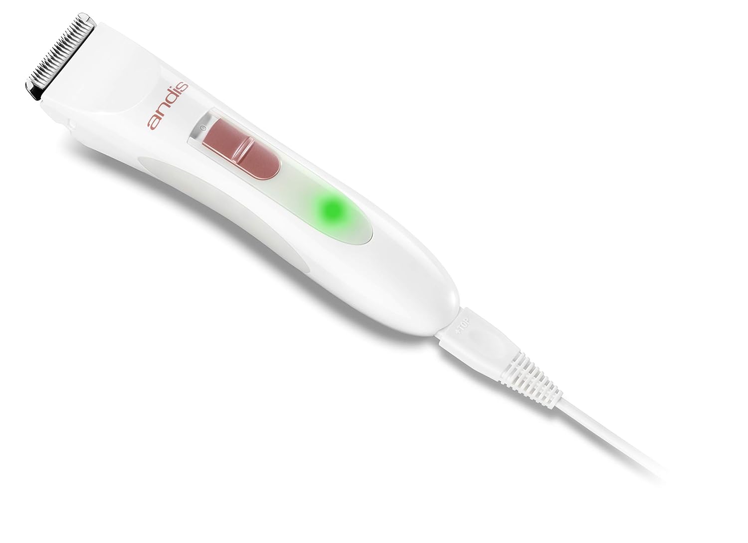 Women's Electric Trimmer Stainless-Steel Blade Cordless White k7