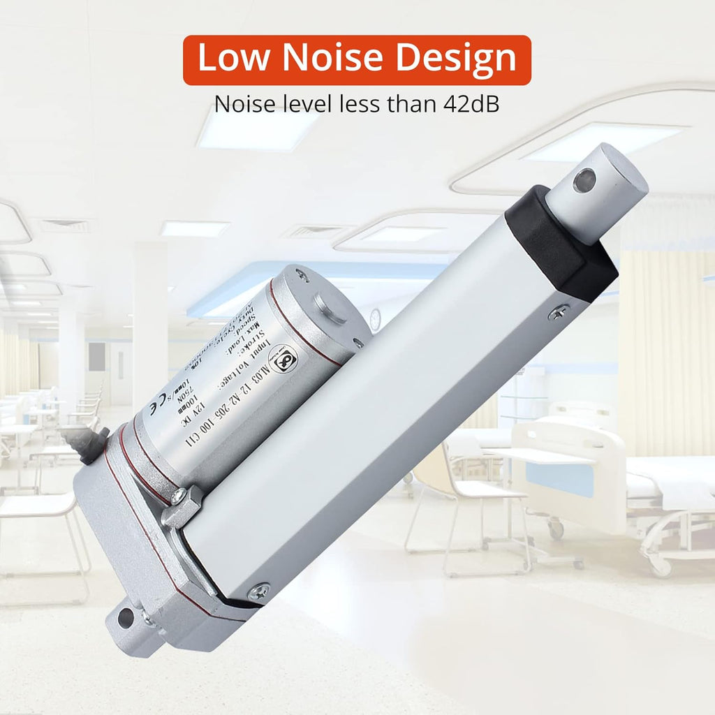 Electric Linear Actuator 100mm 12V Heavy Duty 750N A7