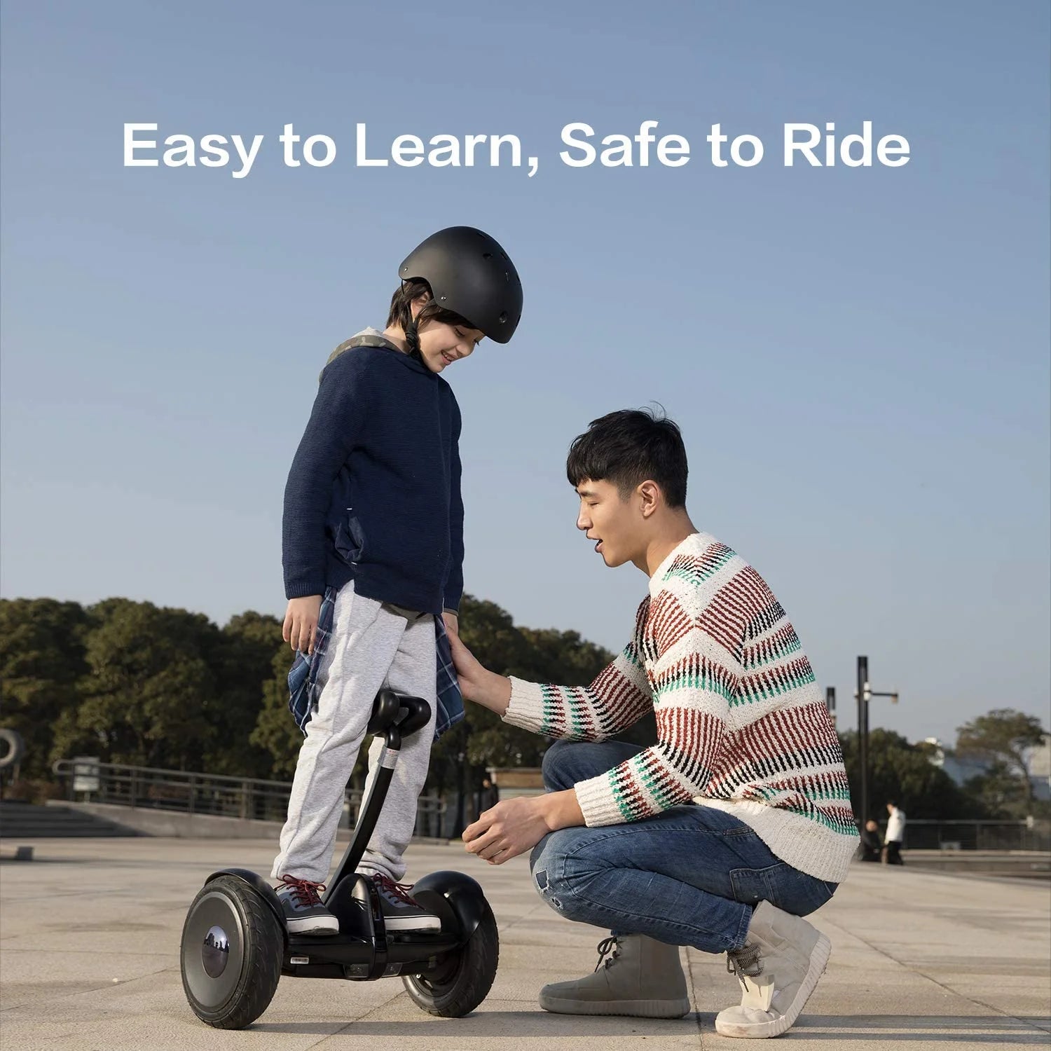 Electric Self-Balancing Scooter Black A7
