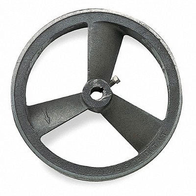Speedaire Air Compressor Flywheel,Cast Iron,10" OD  4B253