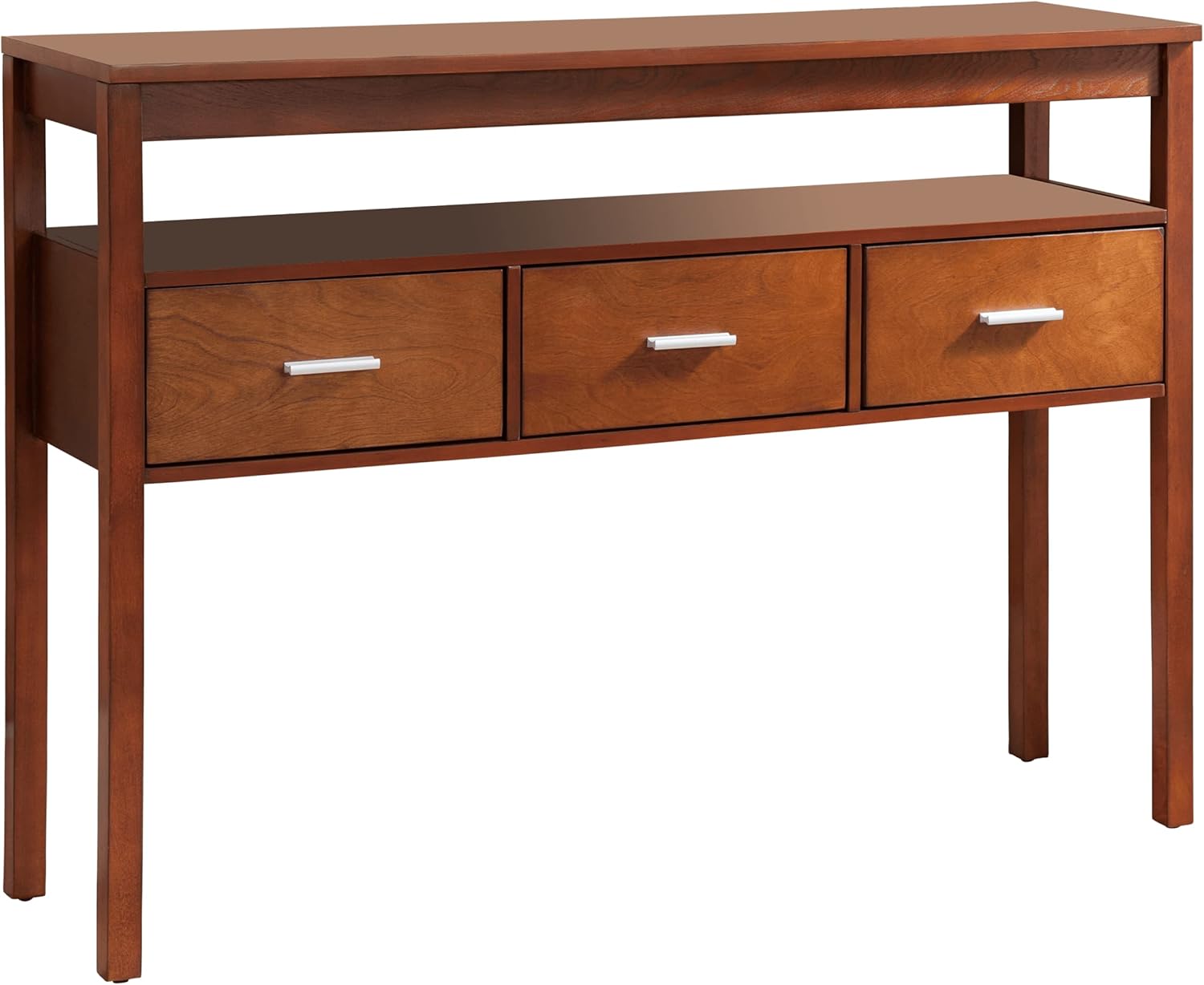 Walnut Wood Console Table Hall Cabinet A7