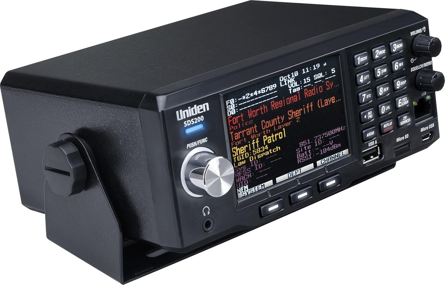 Digital Trunking Scanner with True I/Q Receiver a7