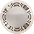 Broan-Nutone 8664RP Exhaust Fan and 100-Watt Incandescent Light with Glass Lens, Bathroom Ceiling Ventilation Fan, 100-Watts, 100 CFM