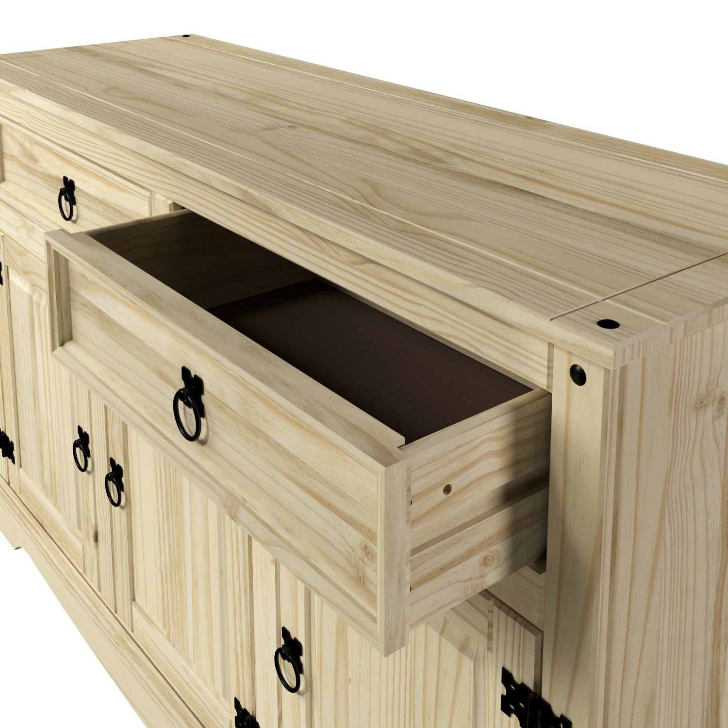 Wood Buffet Sideboard Barewood A7