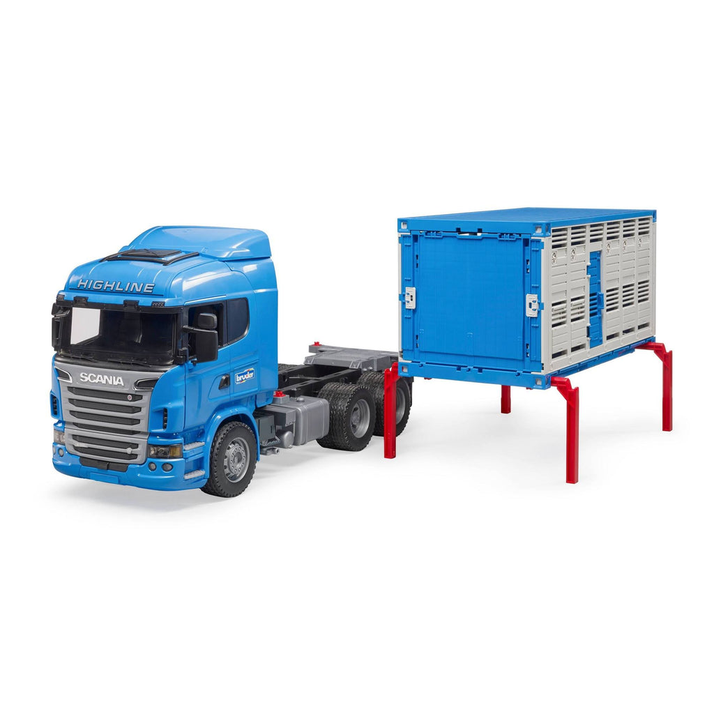 Cattle Transport Truck with Trailer 7k