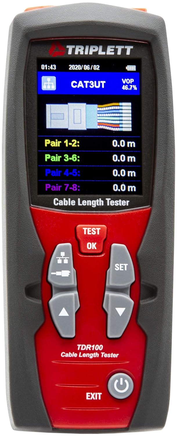 Tone and Probe Wire Trace Cable Test Kit r7K