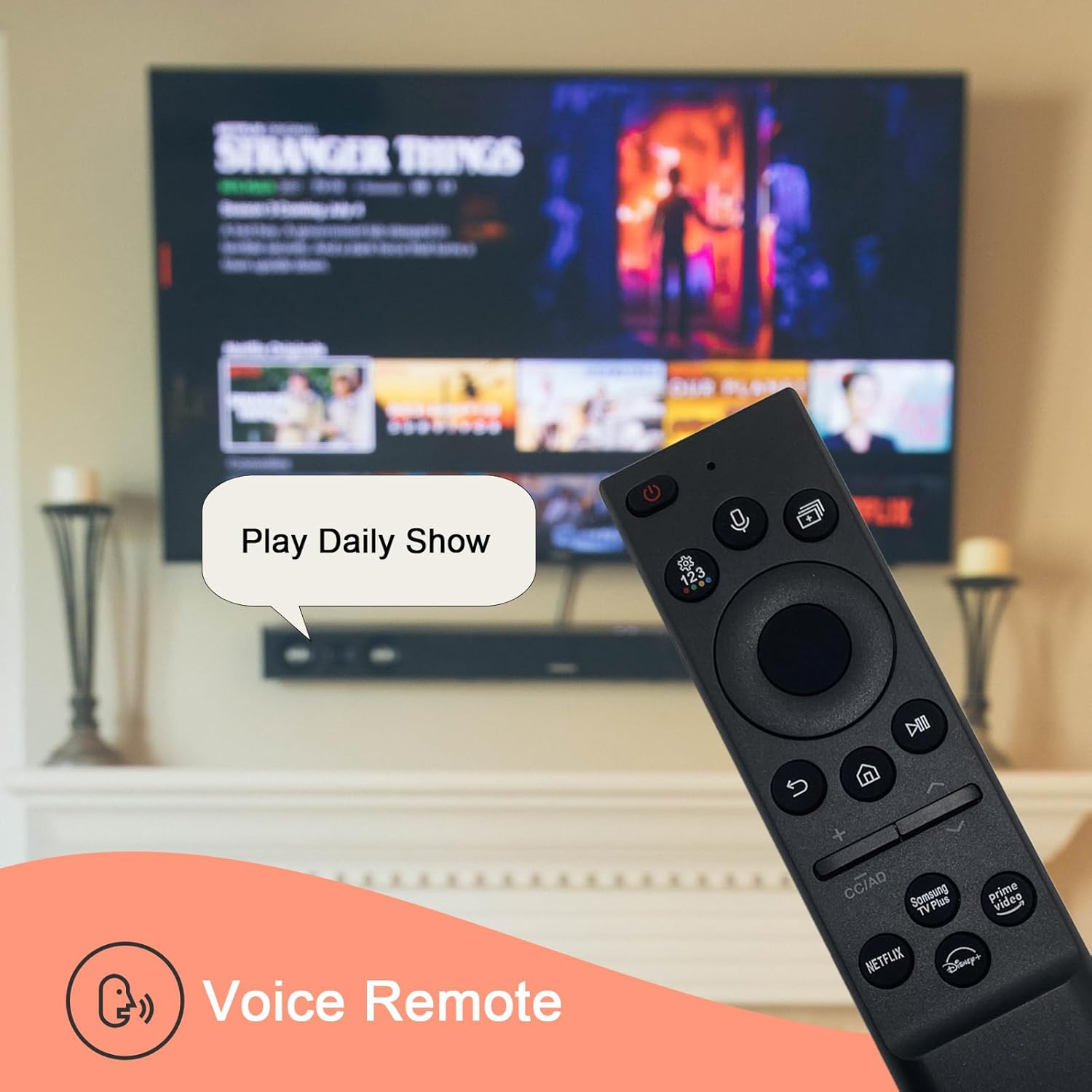 Voice Remote for Smart TV 4K 8K QLED X7