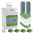 uPunch UB1000 Electronic Punch Card Time Clock Bundle