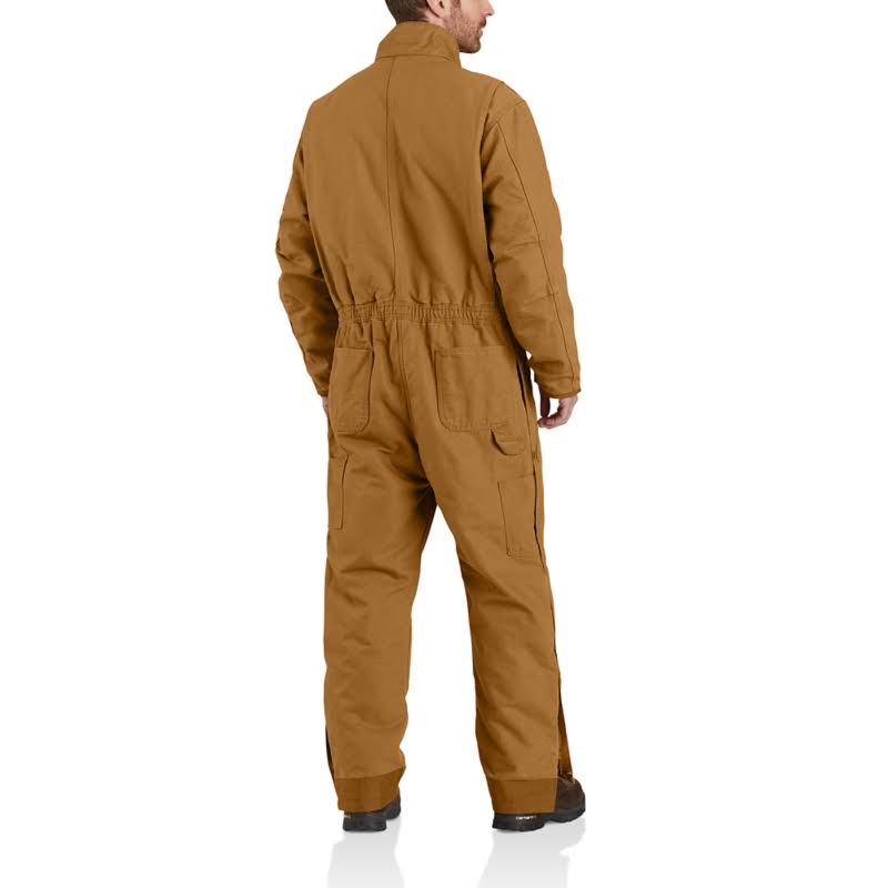 Insulated Coverall Brown Lg 7k