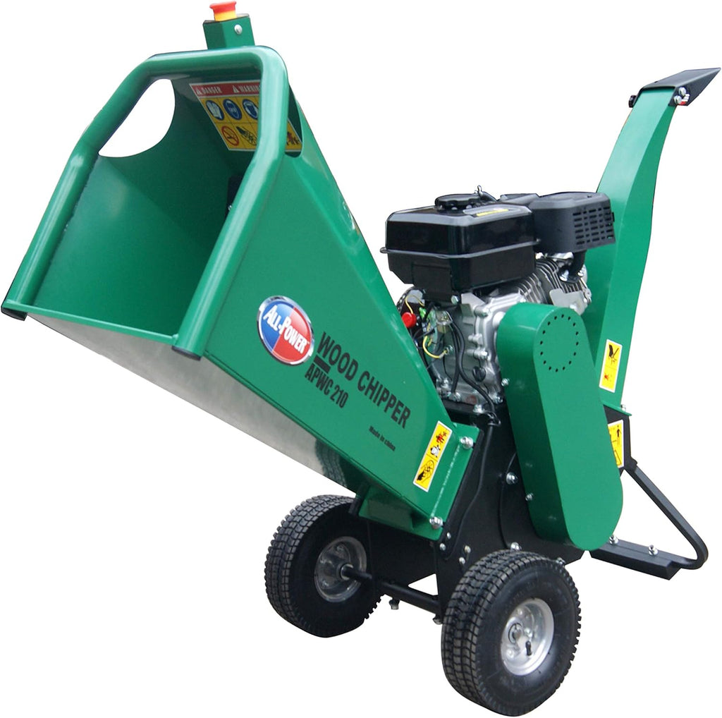 Wood Chipper Shredder Mulcher 6 Inch Gas Powered 15HP 420cc A7k