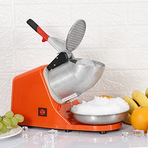 Ice Crusher Machine with Stainless Steel Blade, 300W for Home & Commercial Use 7k