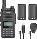 GMRS Radio Handheld 5W Long Range Two Way Radio GMRS Repeater Capable, with NOAA Scanning & Receiving, Display SYNC, for Off Road Overlanding
