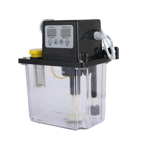 Automatic Electric Lubrication Oil Pump CNC Dual Display 2L k7