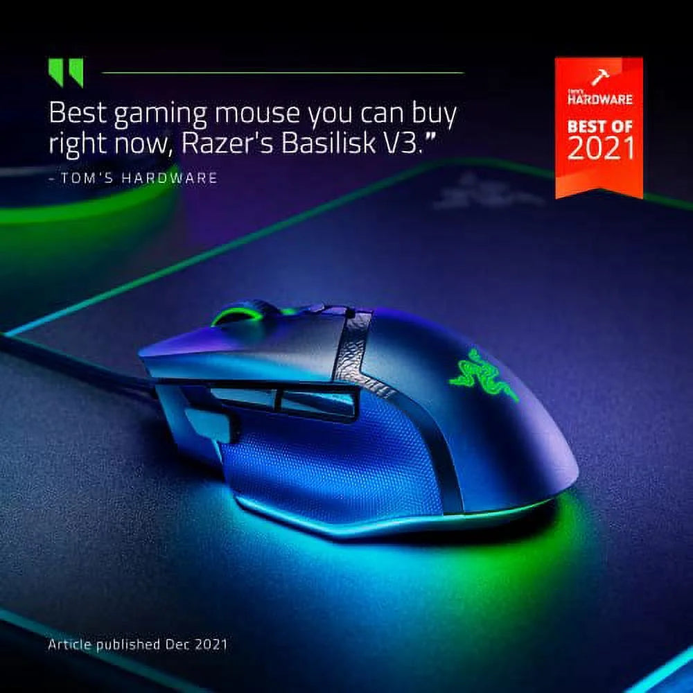 Gaming Mouse Ergonomic RGB 26K DPI Programmable a7