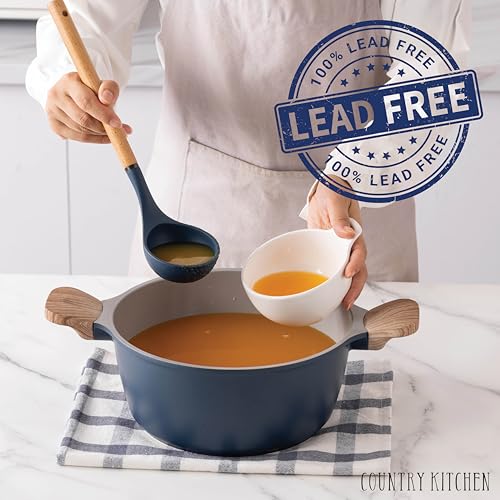 Nonstick Cookware Set with Frying Pans & Saucepans q7