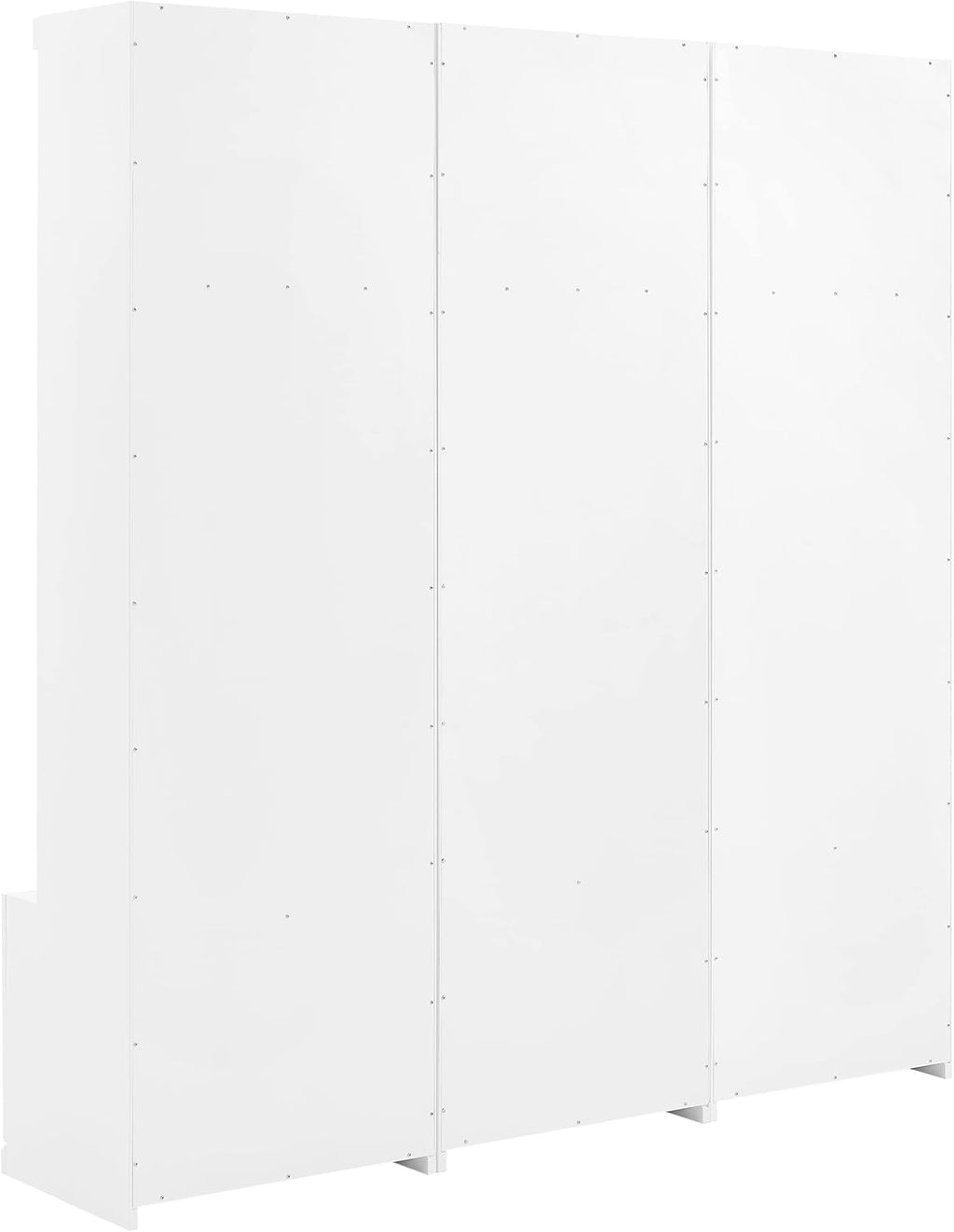 Entryway Set with 3 Hall Trees, White k7
