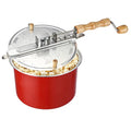 Great Northern Popcorn Original Stainless Steel Stove Top Popcorn Popper, Silver, 6 Quart