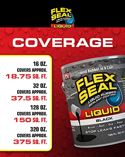Liquid Rubber Coating Sealant 32oz Gray Waterproof UV Resistant A7
