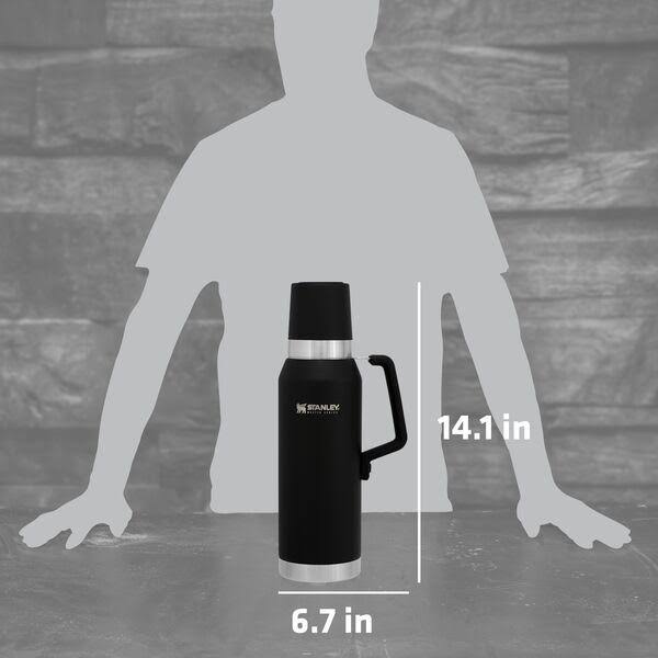 Thermal Bottle 1.4 qt Hammertone Green A7
