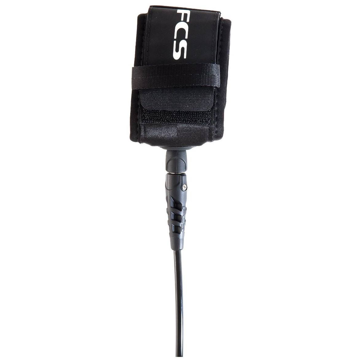Longboard Leash Black 9ft Calf k7