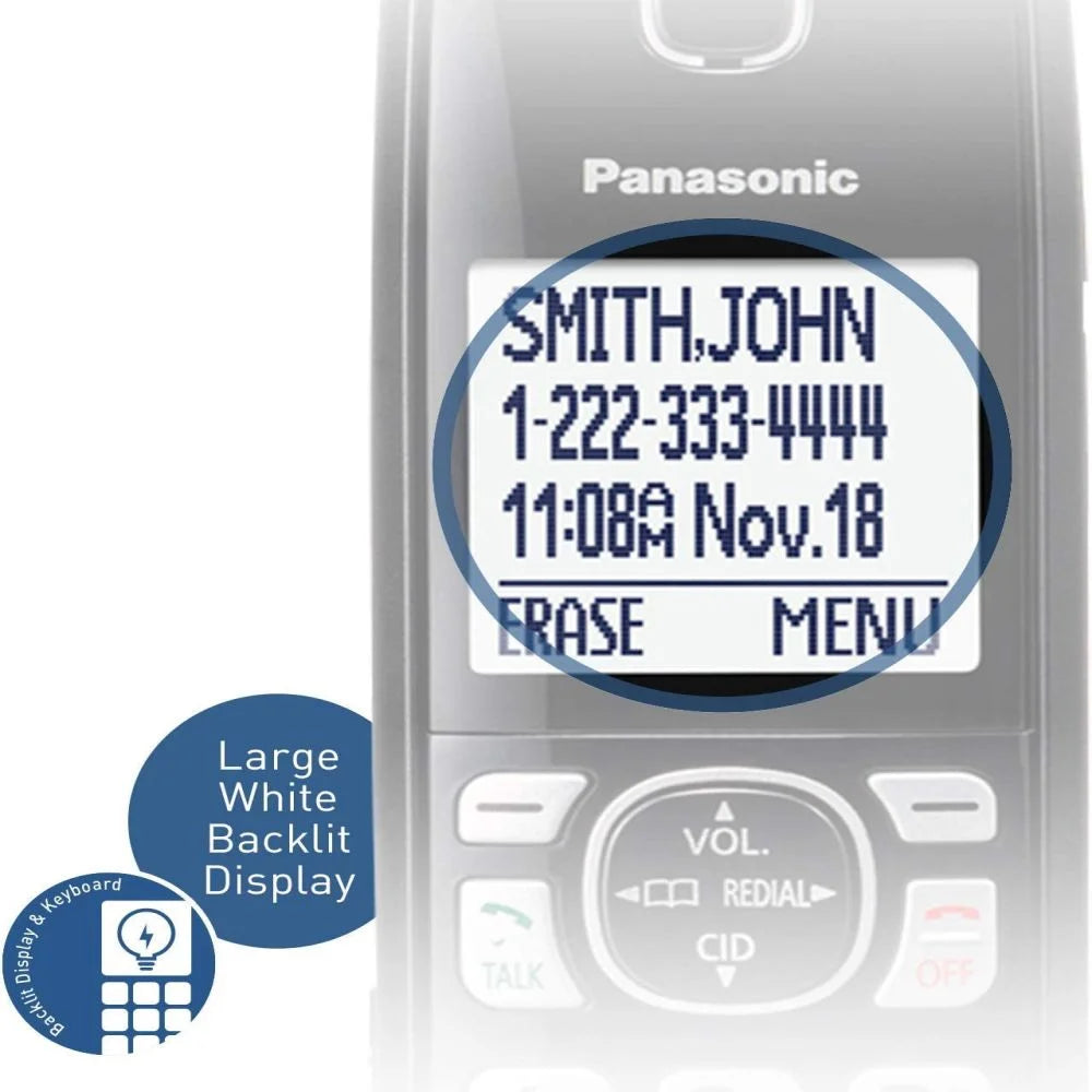 Cordless Phone with Answering Machine - 4 Handsets A7