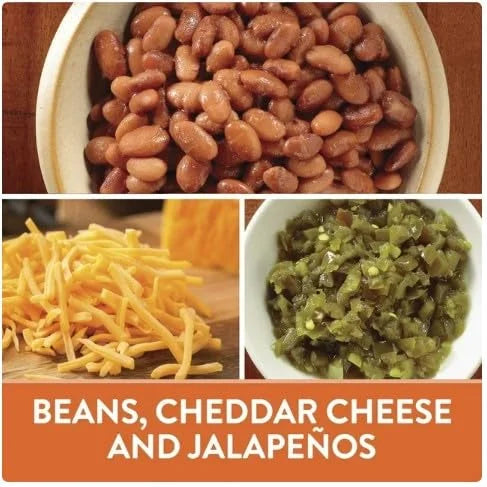 Spicy Jalapeno Bean & Cheese Chimichangas, 32 oz, 8 Count, Frozen, Pack of 3 k7