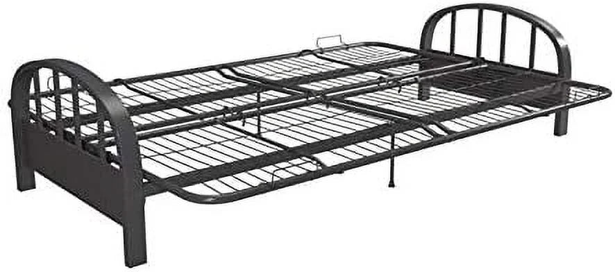 Futon Frame Gunmetal Grey k7