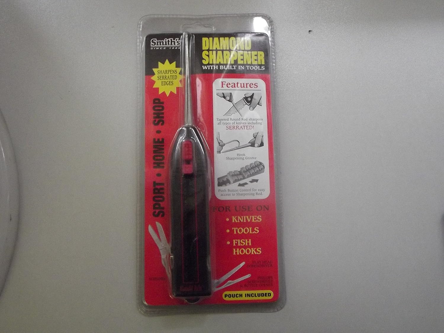 Smiths Diamond Knife Sharpener