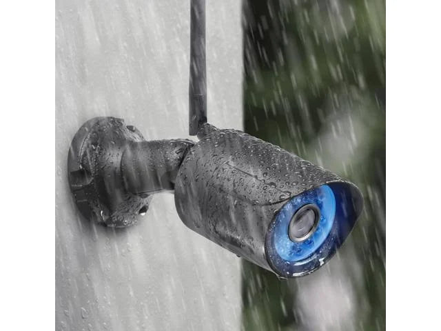 Indoor/Outdoor Wi-Fi Surveillance Camera Black k7