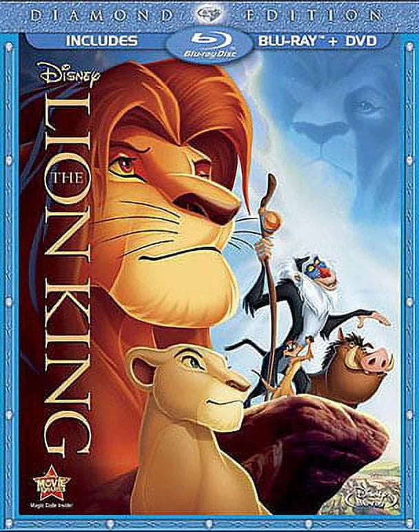 Lion King Diamond Edition Blu-ray DVD Widescreen a7