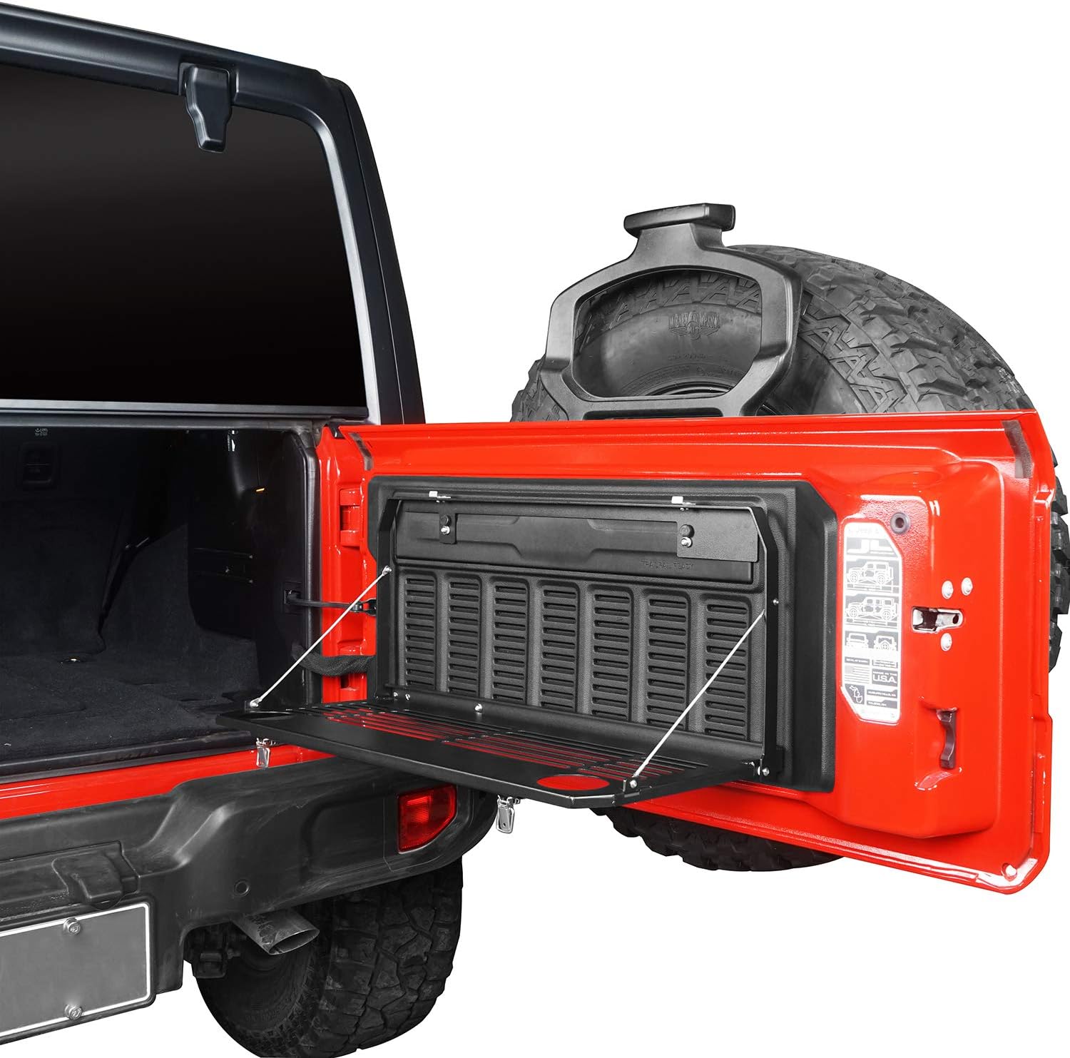 Tailgate Table Foldable Cargo Shelf for Jeep JL Wrangler 2018-2022 k7