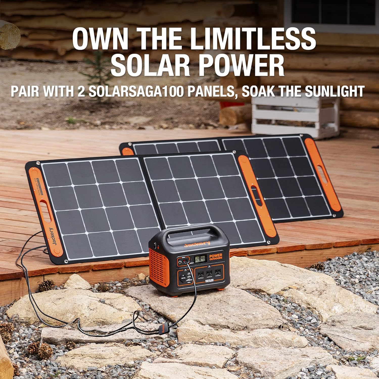 Portable Power Station 1002Wh Solar Generator 3 AC Outlets k7