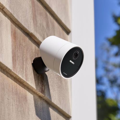 Wireless Outdoor Security Camera White k7
