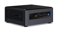 Intel NUC 8 Home Mini Desktop Black (Intel i3-8121U 2-Core 2.20GHz, 4GB RAM, 512GB PCIe SSD + 2TB HDD (2.5),AMD Radeon 540 2GB GDDR5 Dual, AC WiFi, BT 5.0, RJ-45, 4xUSB 3.1, 2xHDMI, SD Card, Win10H)