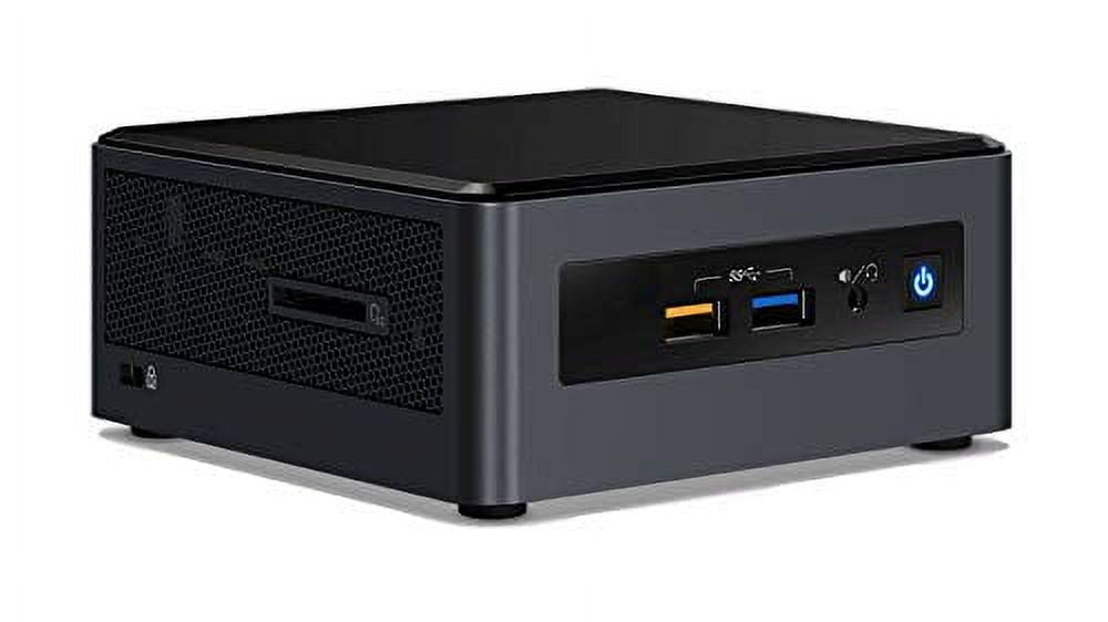 Intel NUC 8 Home Mini Desktop Black (Intel i3-8121U 2-Core 2.20GHz, 4GB RAM, 512GB PCIe SSD + 2TB HDD (2.5),AMD Radeon 540 2GB GDDR5 Dual, AC WiFi, BT 5.0, RJ-45, 4xUSB 3.1, 2xHDMI, SD Card, Win10H)