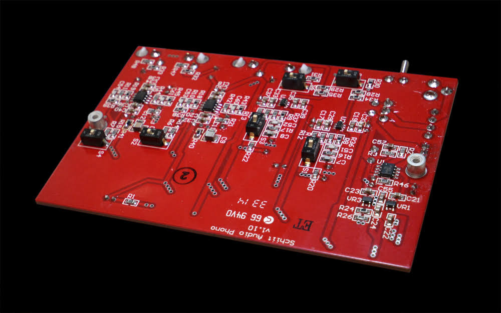 Phono Preamp for MC and MM Cartridges Black k7