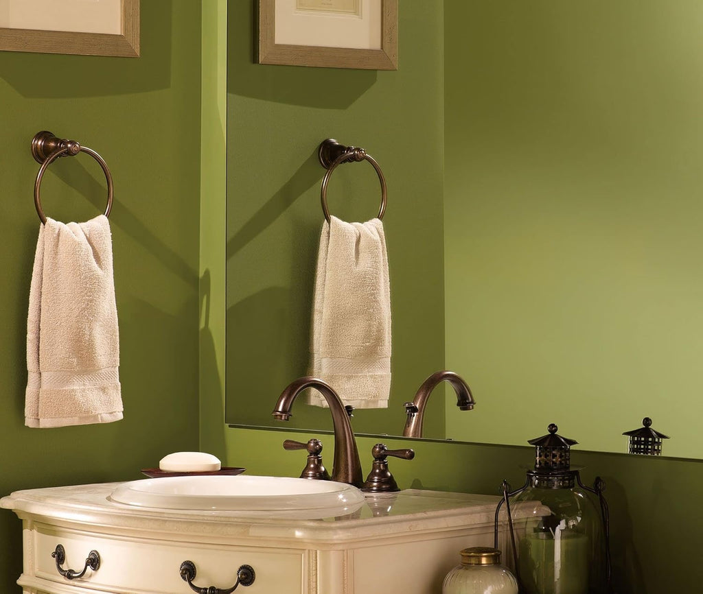 Bathroom Faucet Two-Handle High-Arc Oil Rubbed Bronze k7