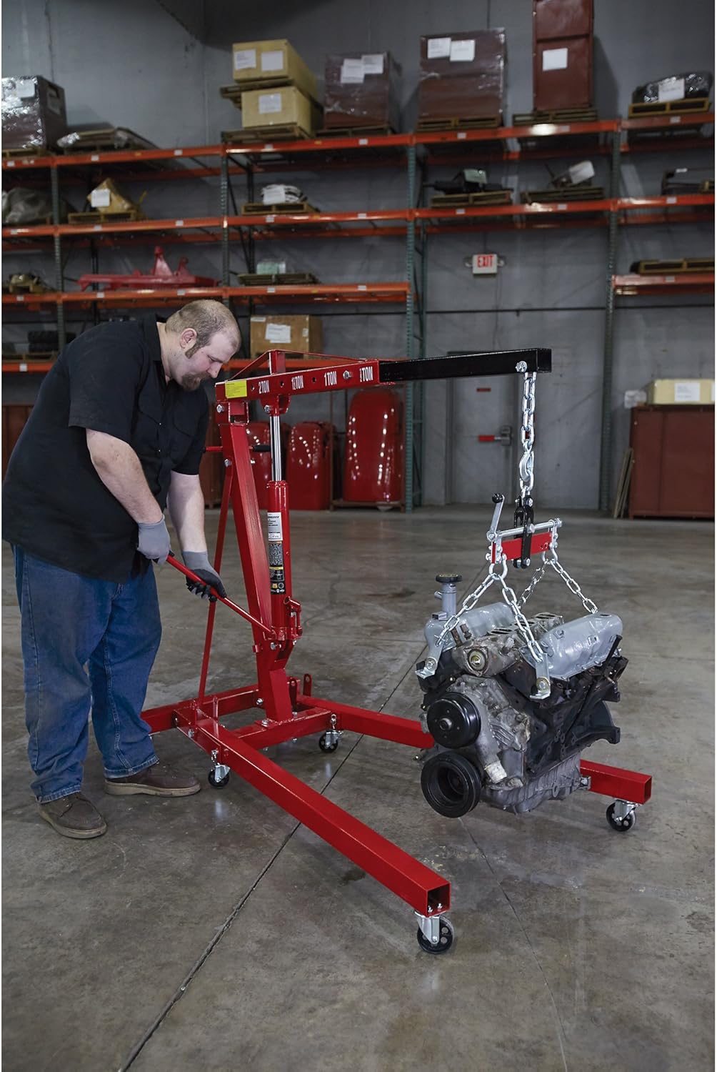 Hydraulic Engine Hoist 2 Ton Load Leveler k7
