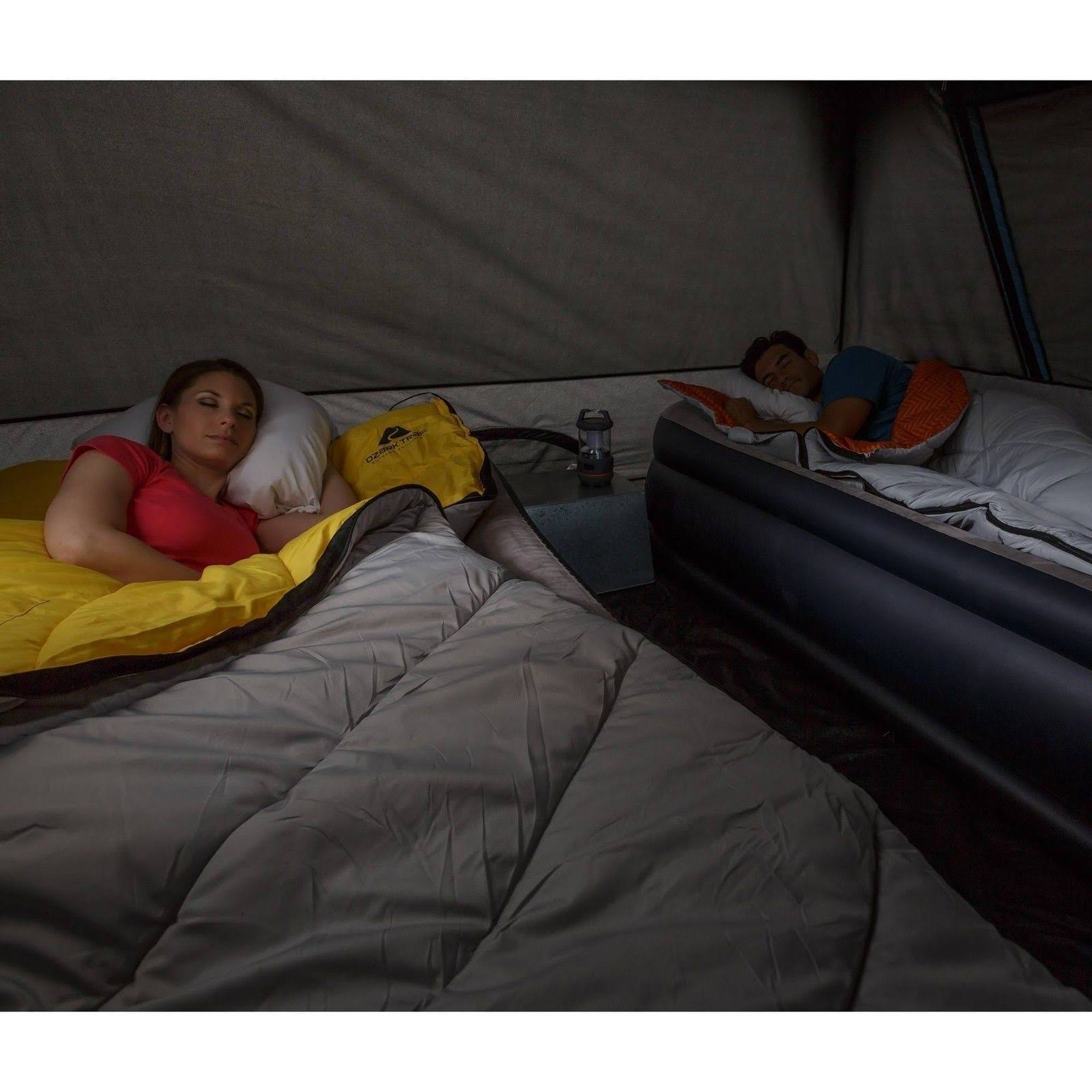 10-Person Dark Rest Instant Cabin Tent A7
