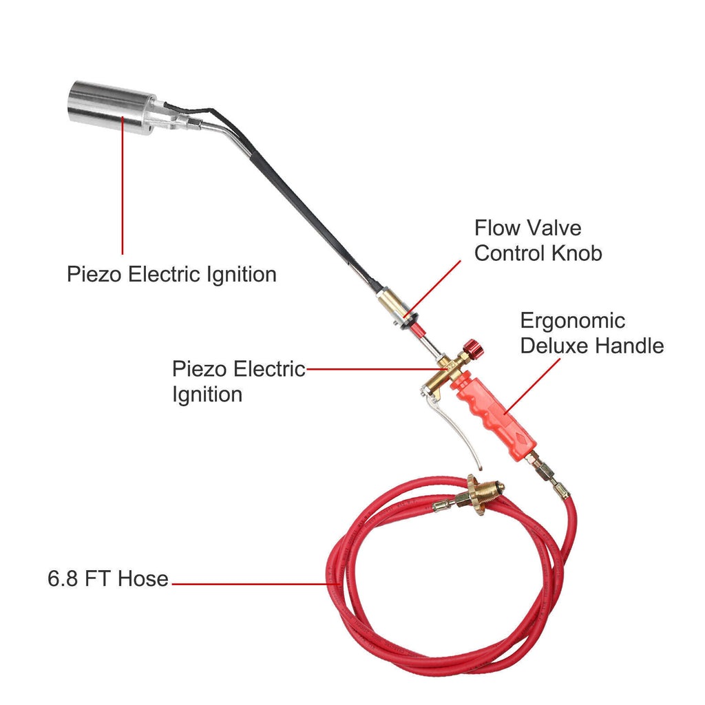 Portable Propane Torch Weed Burner Snow Melter A7