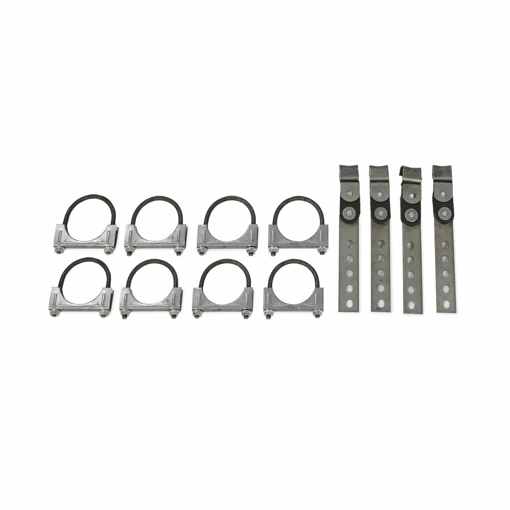 Dual Exhaust Kit 3" 2 Chamber Mufflers Rear Exit C/K 20 3/4 Ton q7