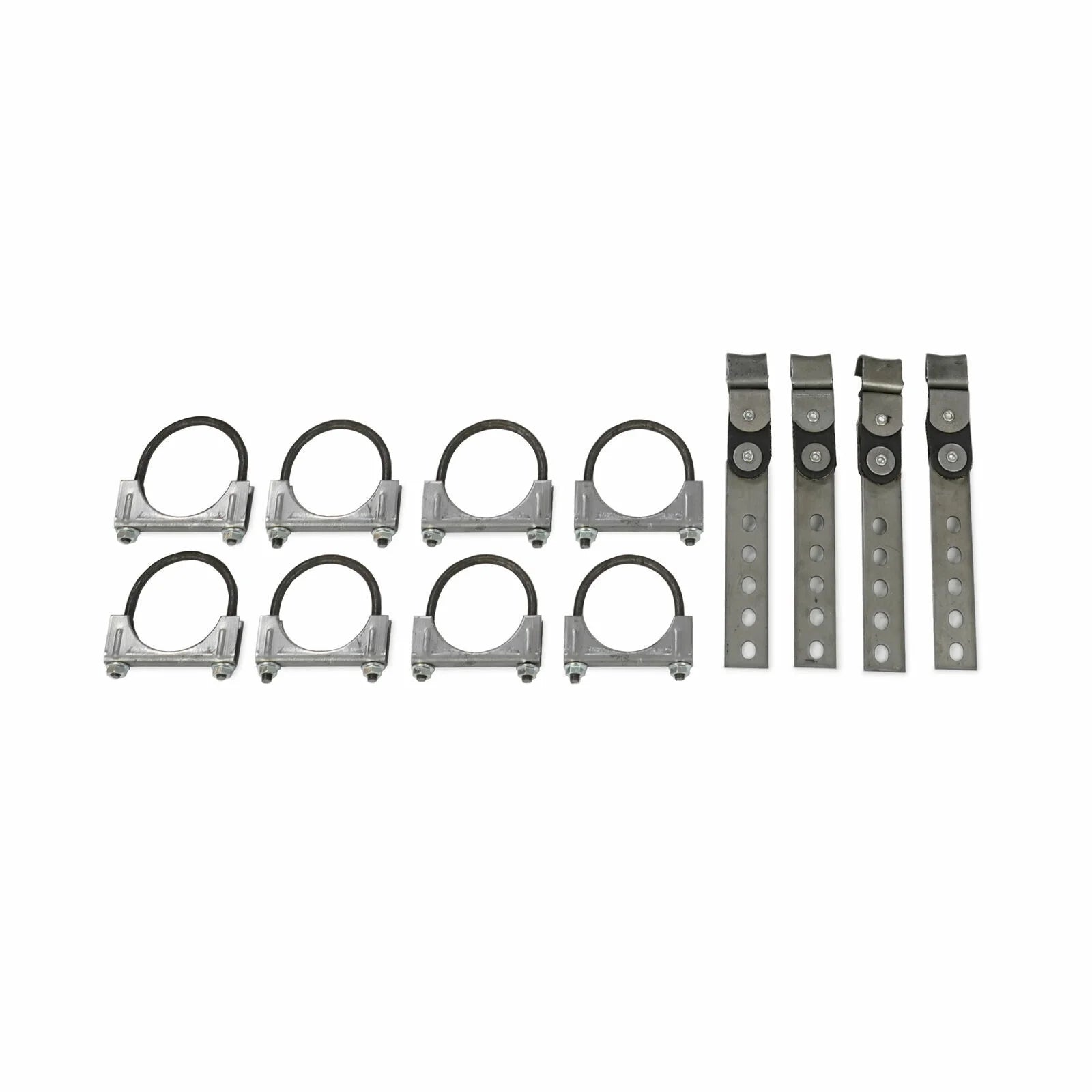 Dual Exhaust Kit 3" 2 Chamber Mufflers Rear Exit C/K 20 3/4 Ton q7