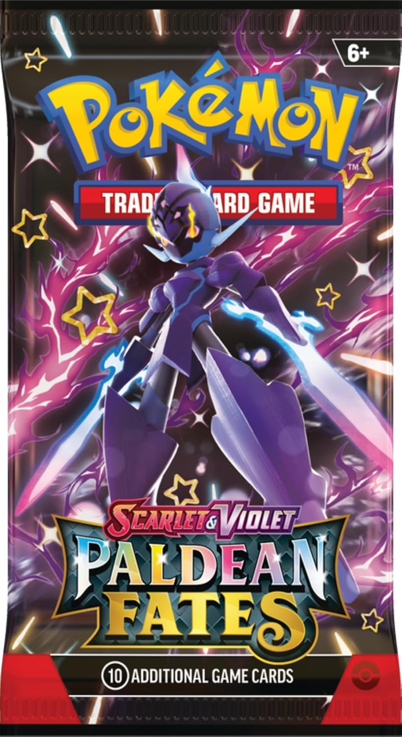 Pokemon TCG Paldean Fates Tin Iron Treads q7