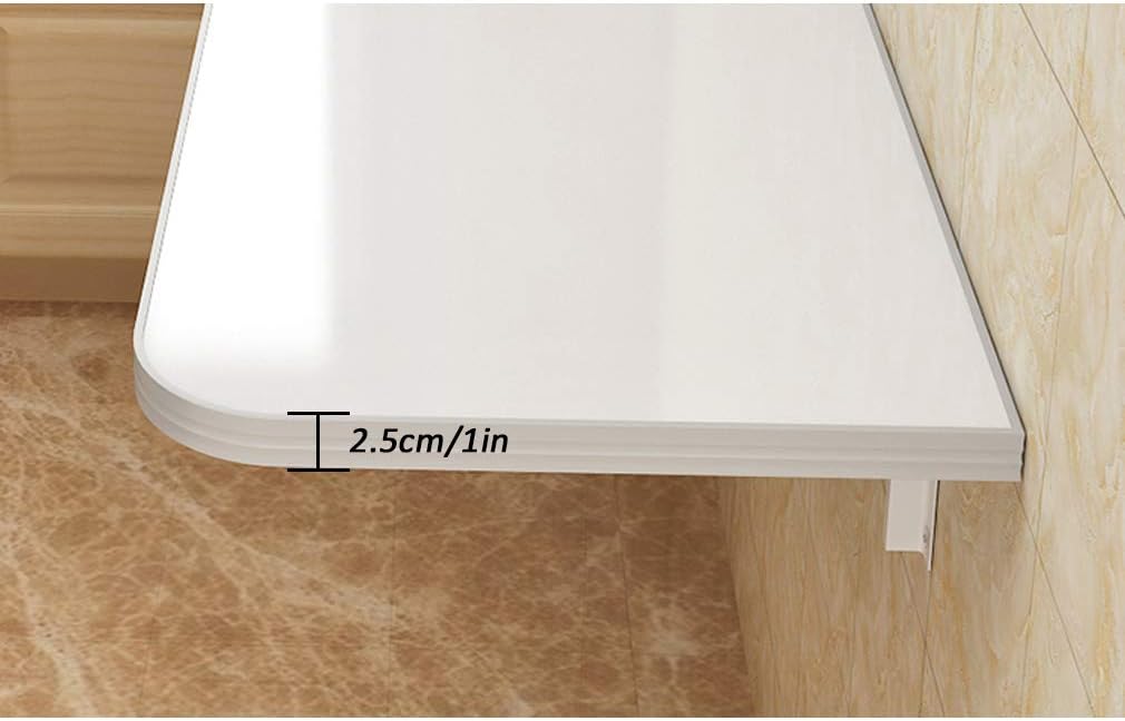 Wall Mounted Folding Table White 7k